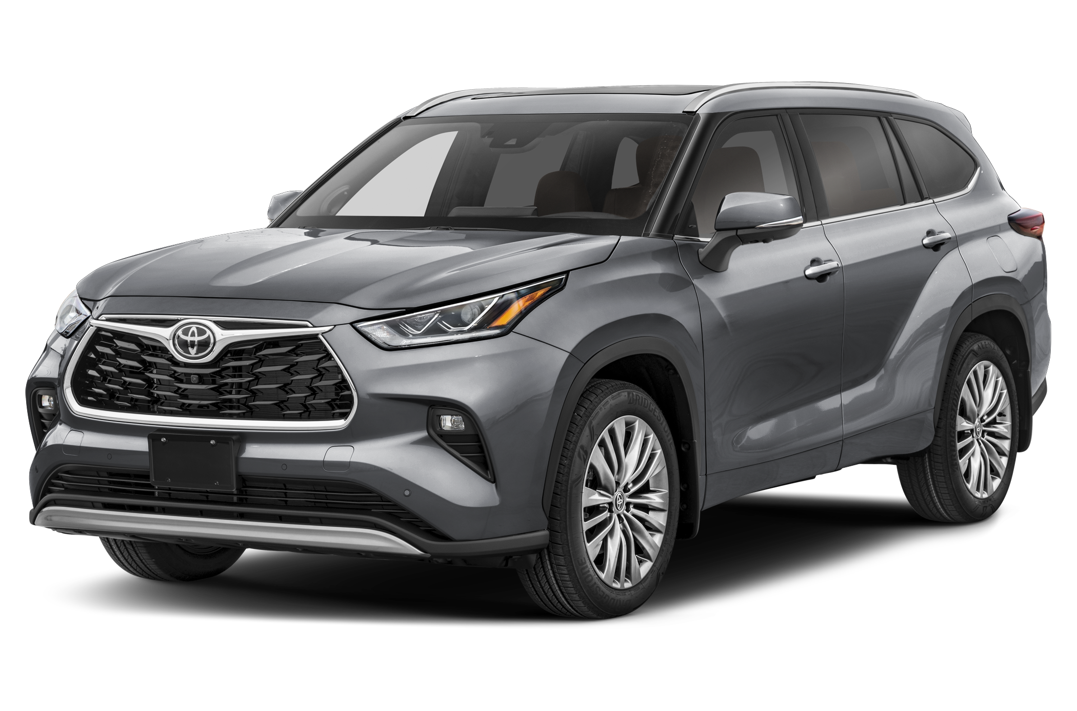 Side view of the 2025 Toyota Highlander