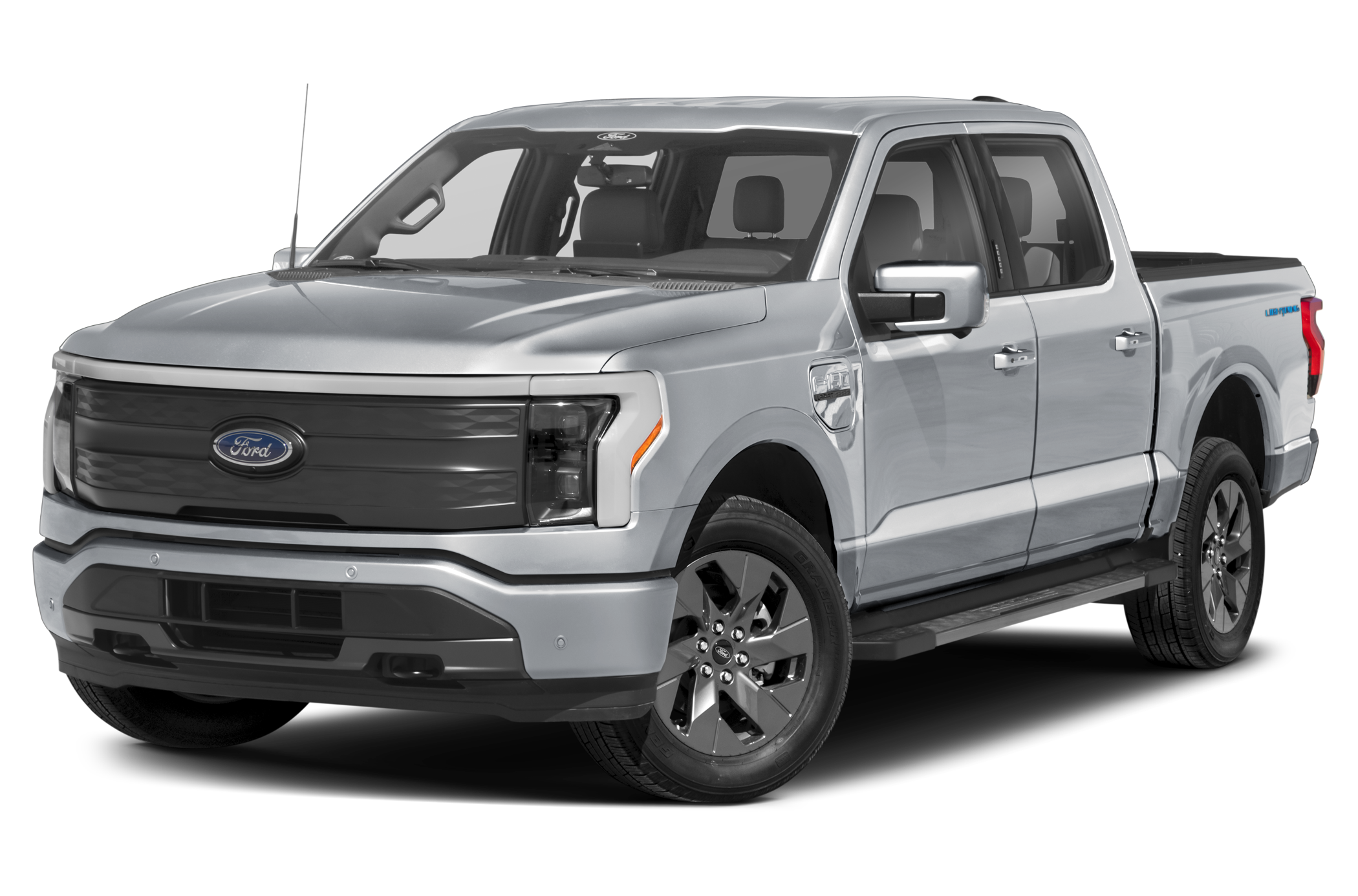 Side view of the 2026 Ford F-150 Lightning LARIAT