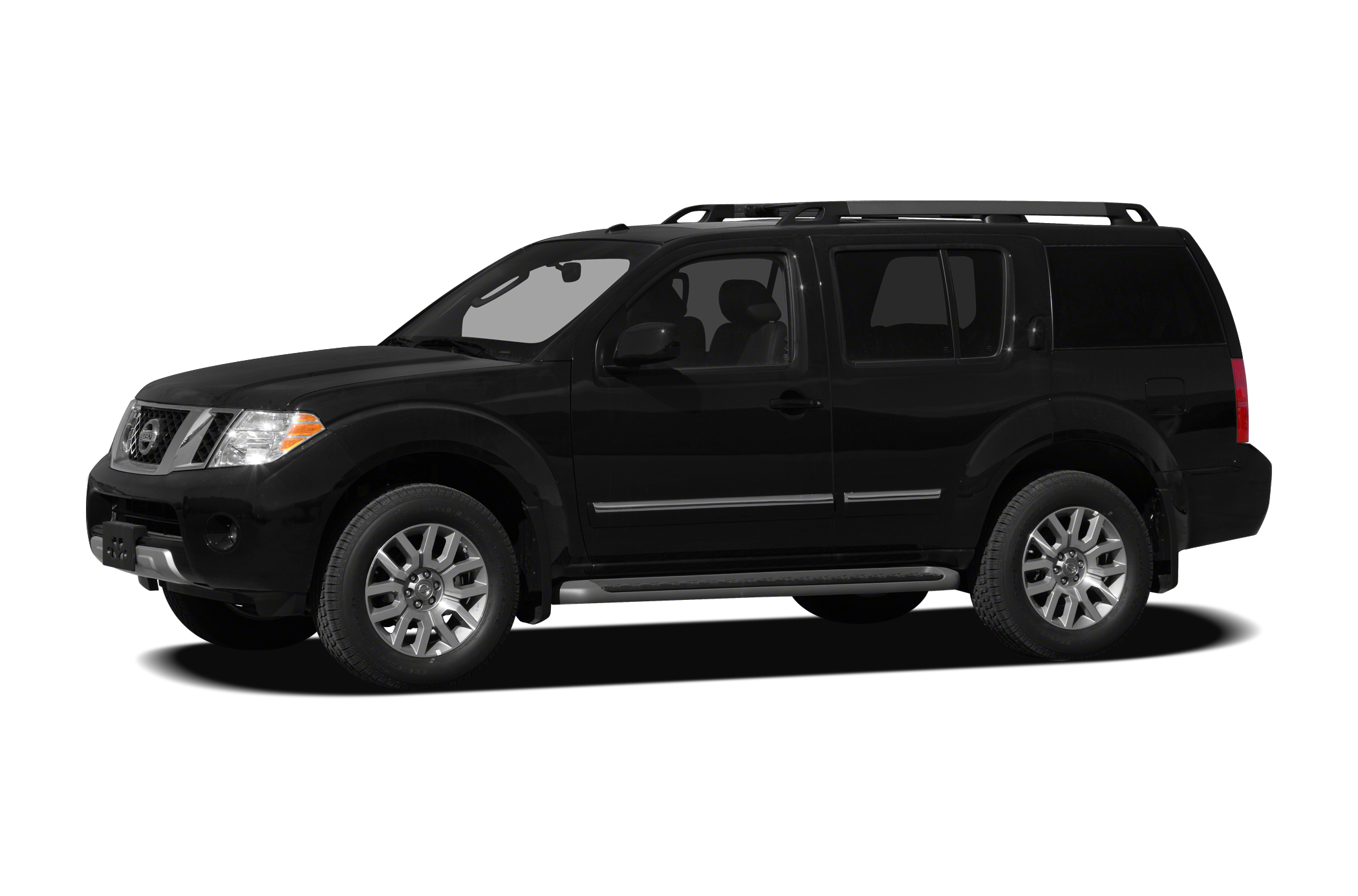 Side view of the 2012 Nissan Pathfinder