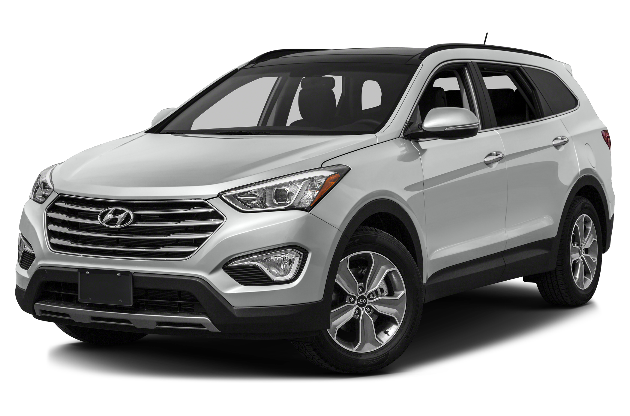 Side view of the 2014 Hyundai Santa Fe
