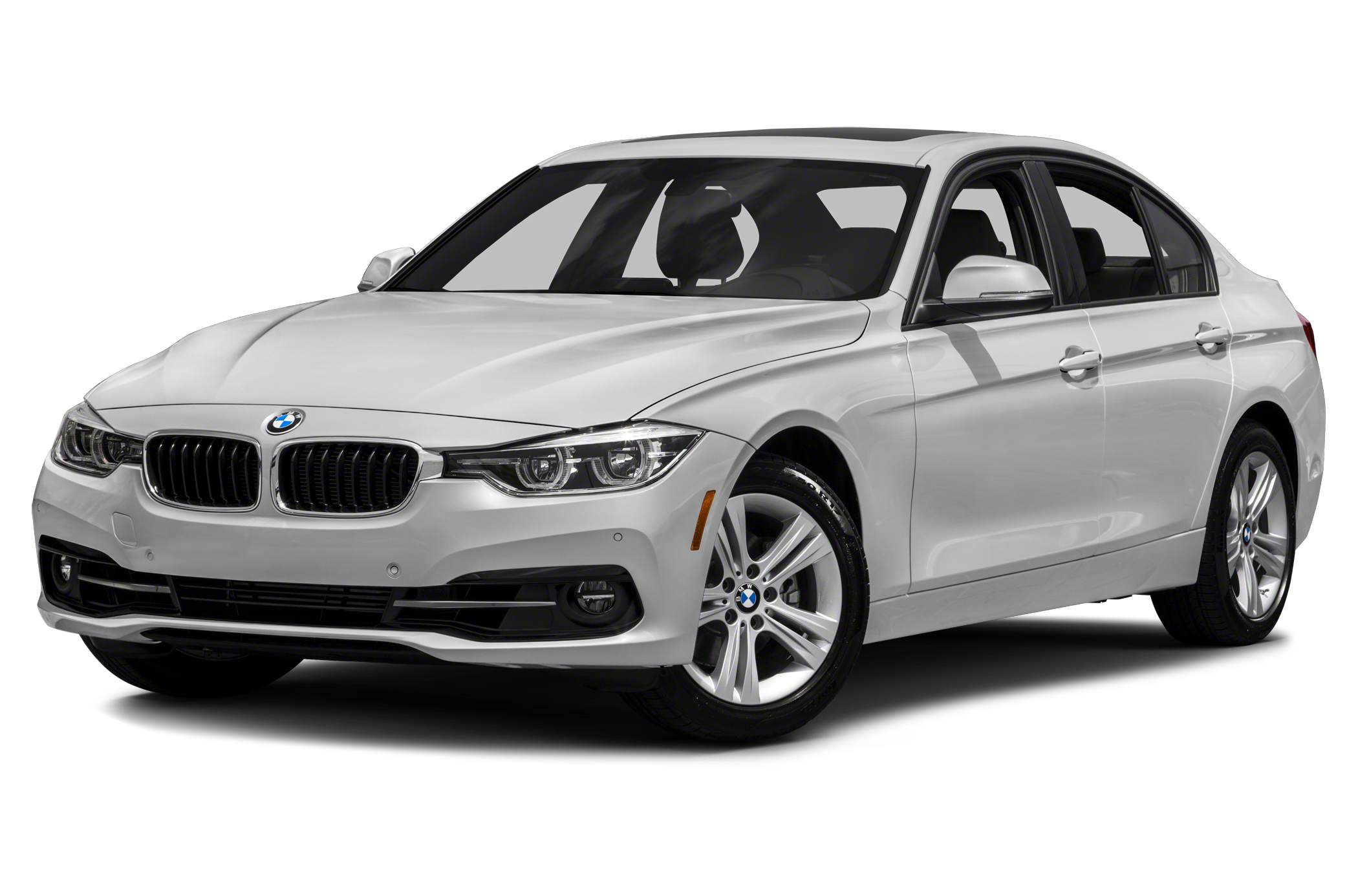 Side view of the 2018 BMW 330