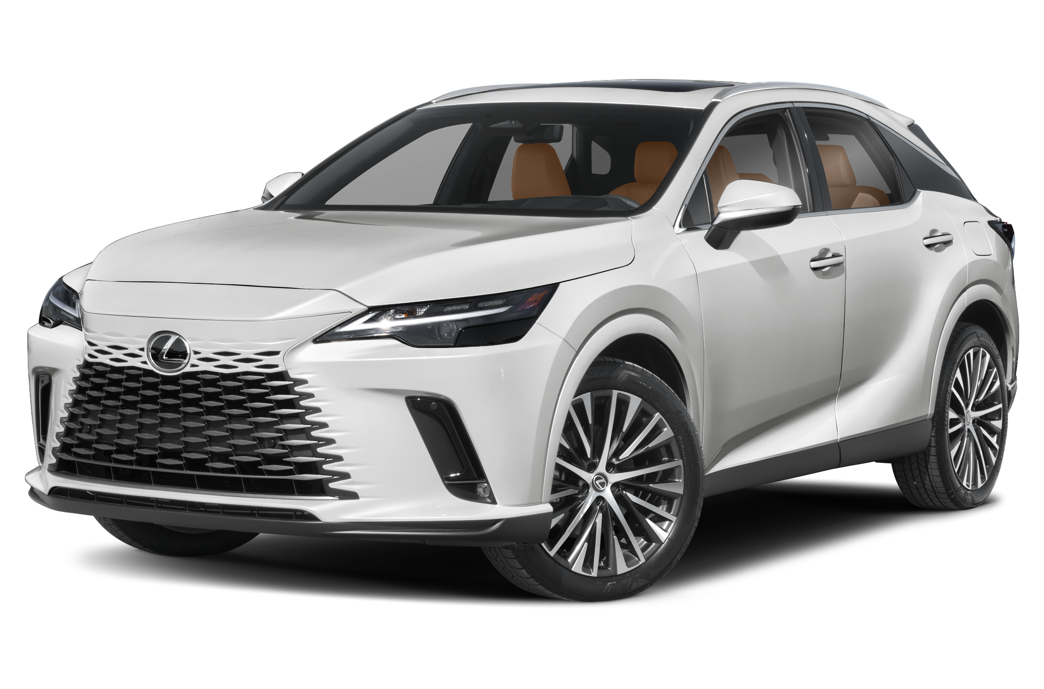 Side view of the 2024 Lexus RX 350h