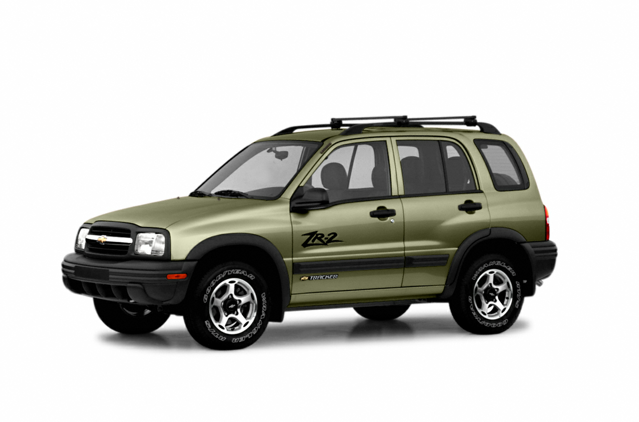 Side view of the 2003 Chevrolet Tracker