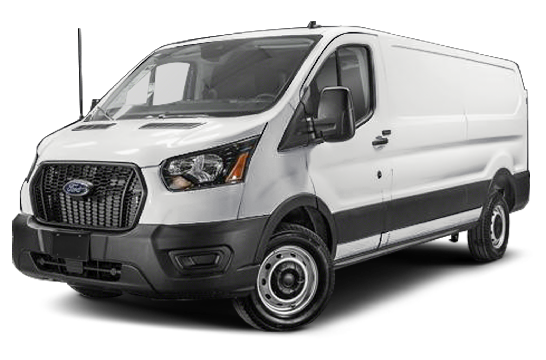 Side view of the 2025 Ford Transit-250