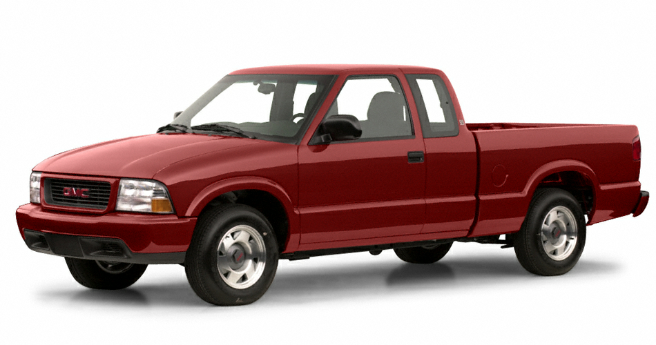 Side view of the 2001 GMC Sonoma