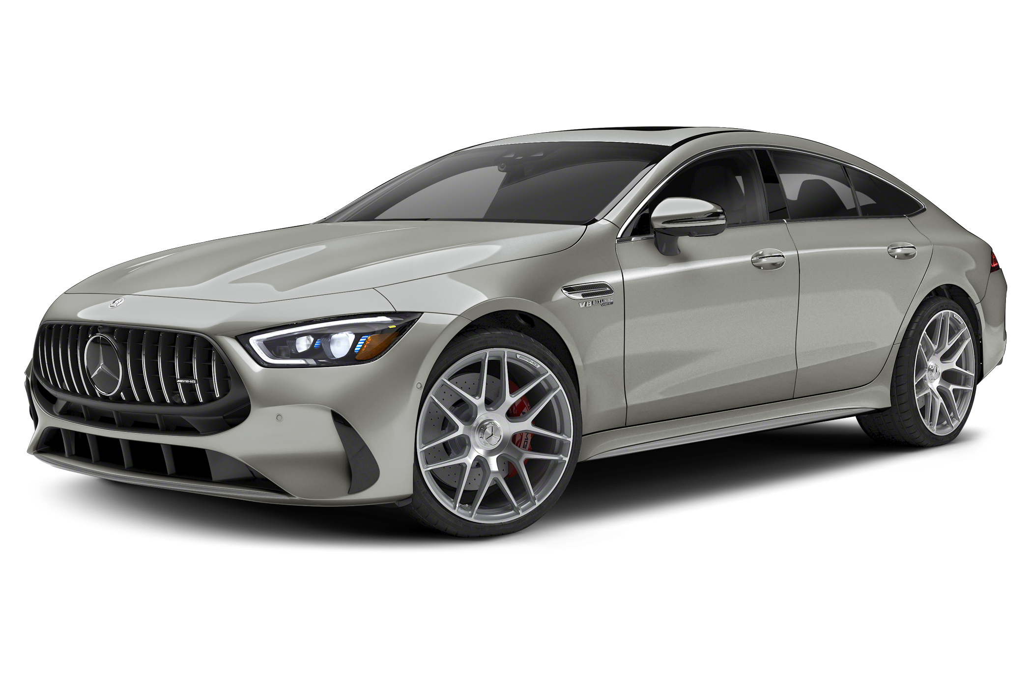 Side view of the 2026 Mercedes-Benz AMG GT 63