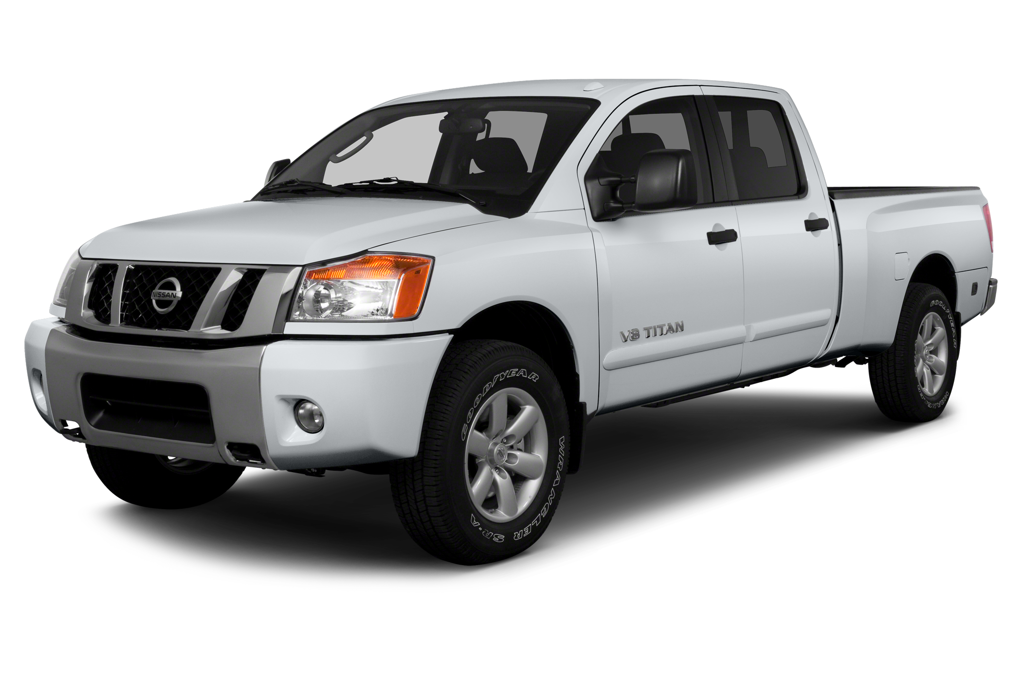 Side view of the 2014 Nissan Titan