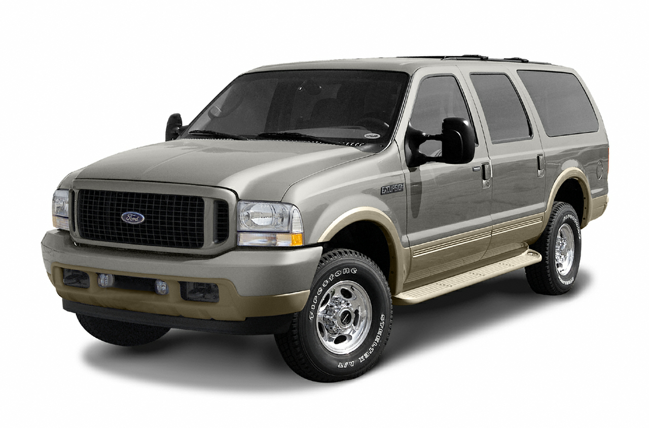 Side view of the 2004 Ford Excursion
