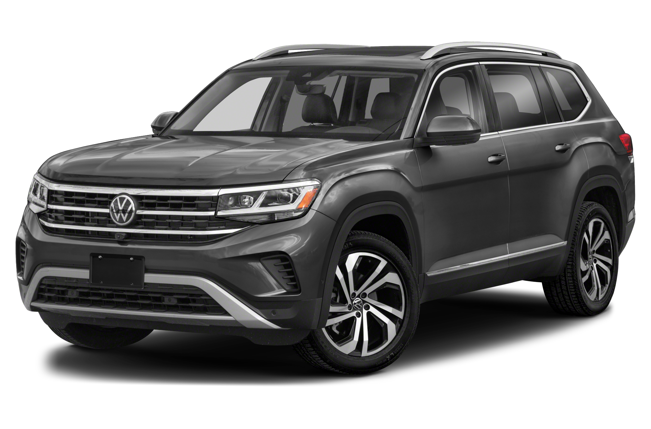 Side view of the 2021 Volkswagen Atlas
