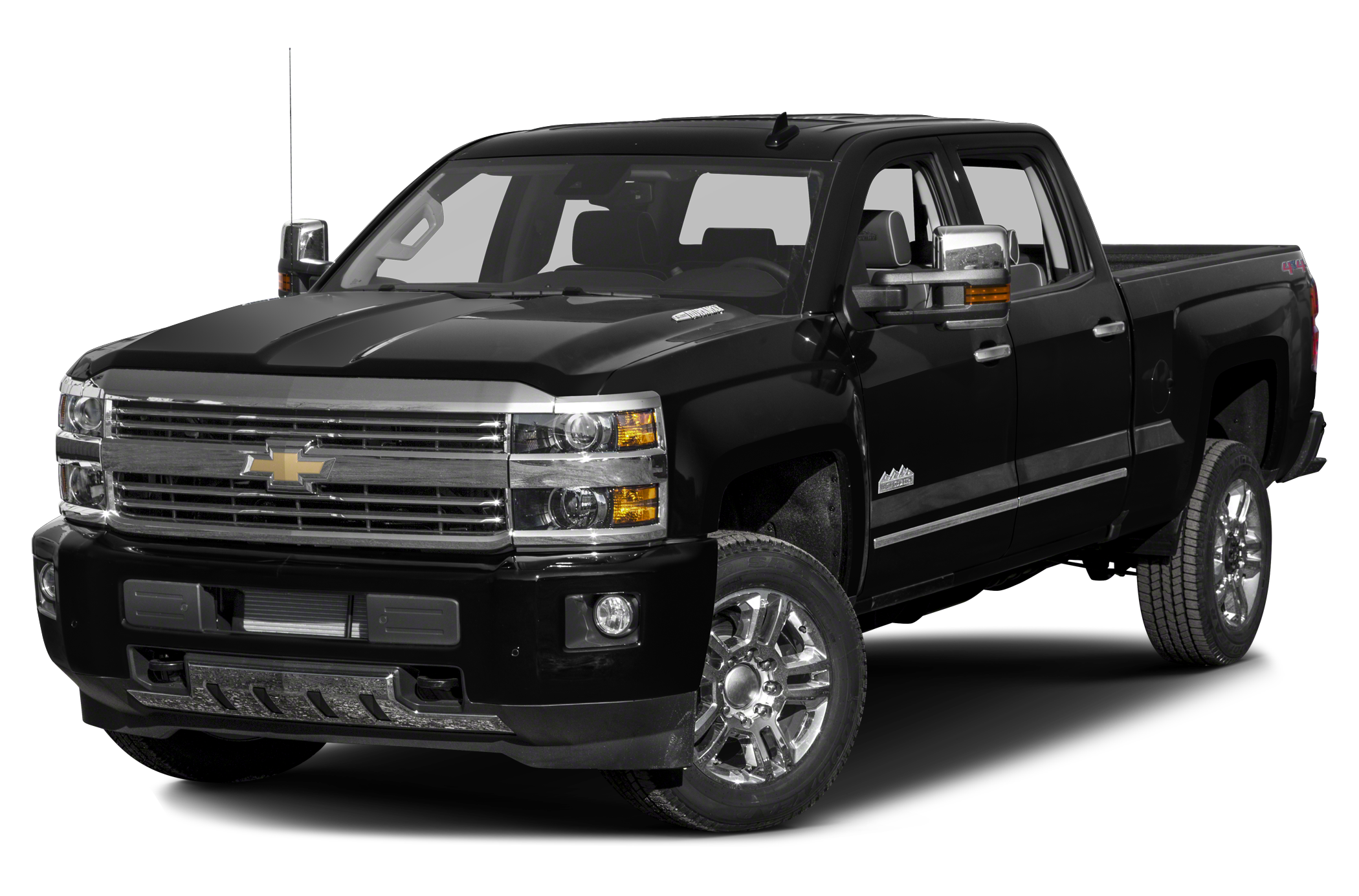 Side view of the 2016 Chevrolet Silverado 2500