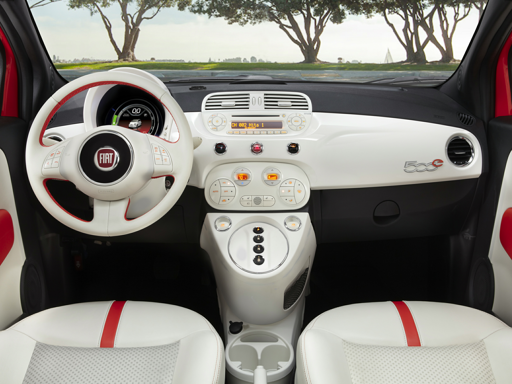 Fiat 500e 2016 deals range