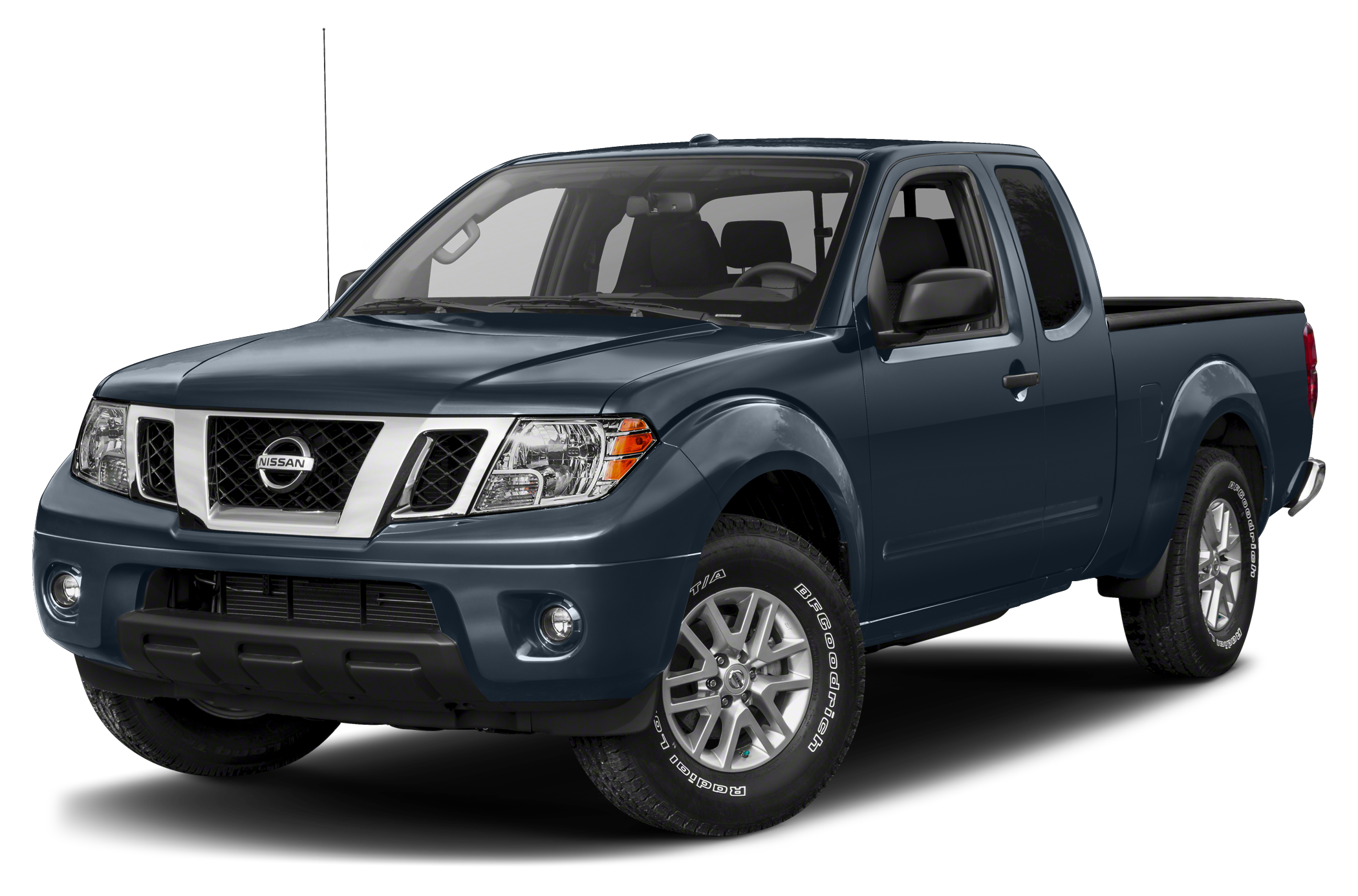 Side view of the 2017 Nissan Frontier