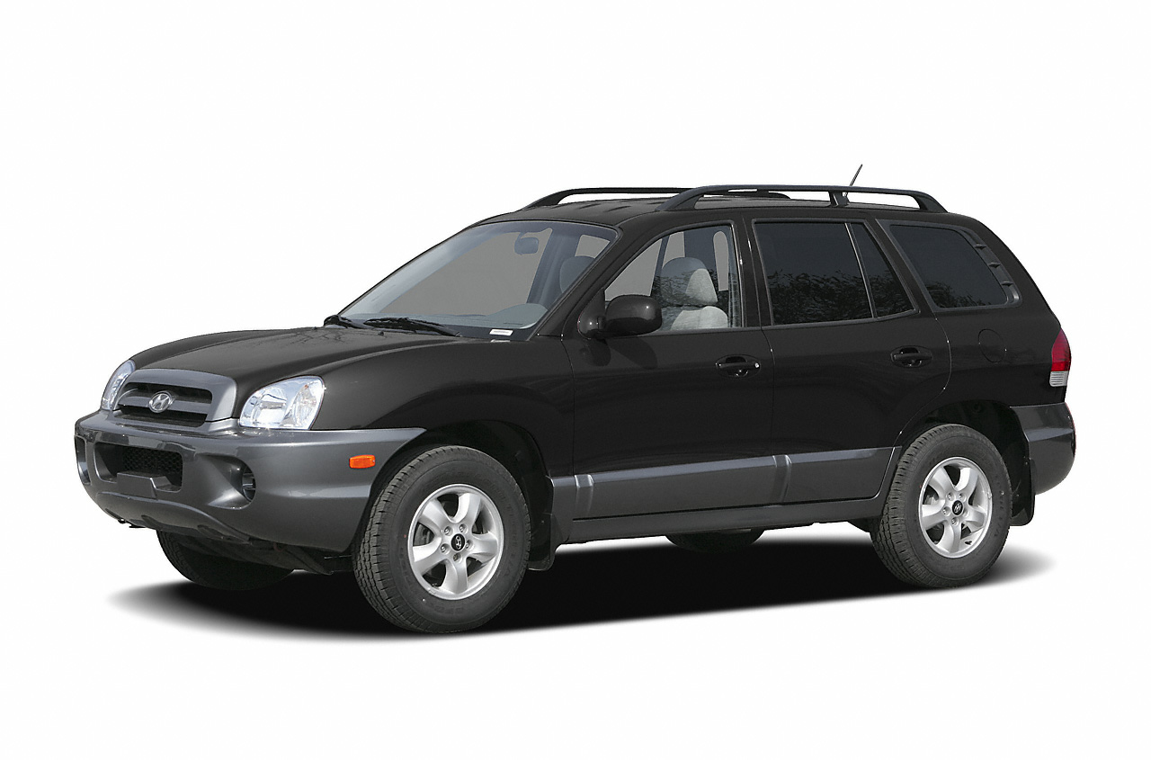 Side view of the 2006 Hyundai Santa Fe