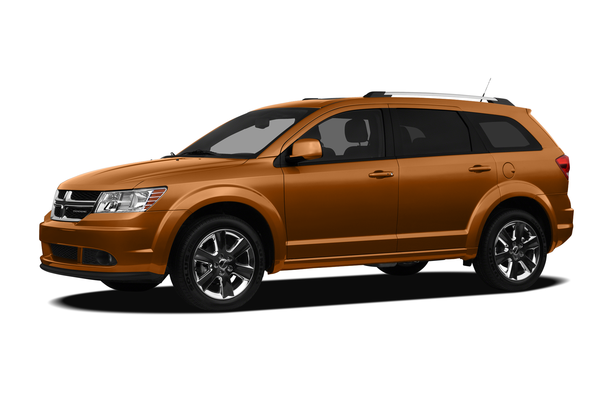 Side view of the 2012 Dodge Journey