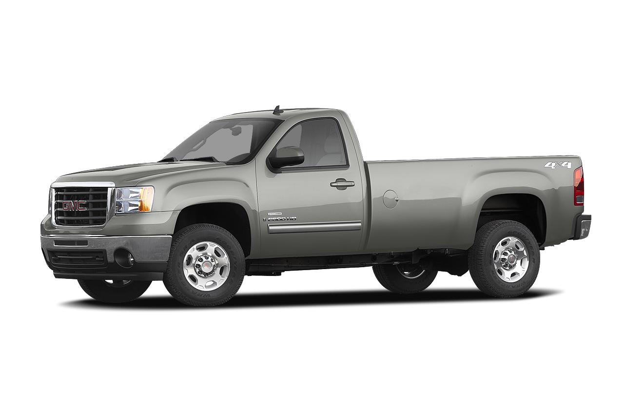 Side view of the 2007 GMC Sierra 2500