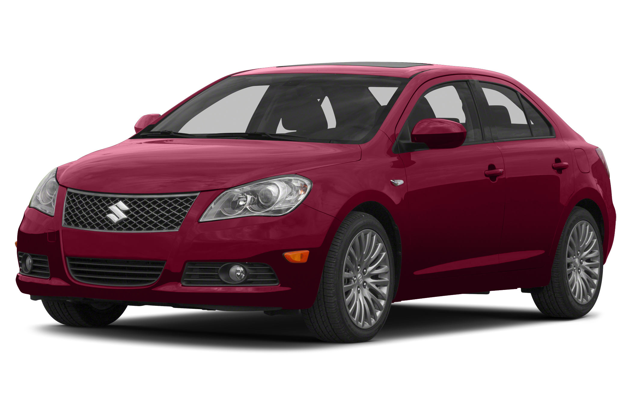 Side view of the 2013 Suzuki Kizashi