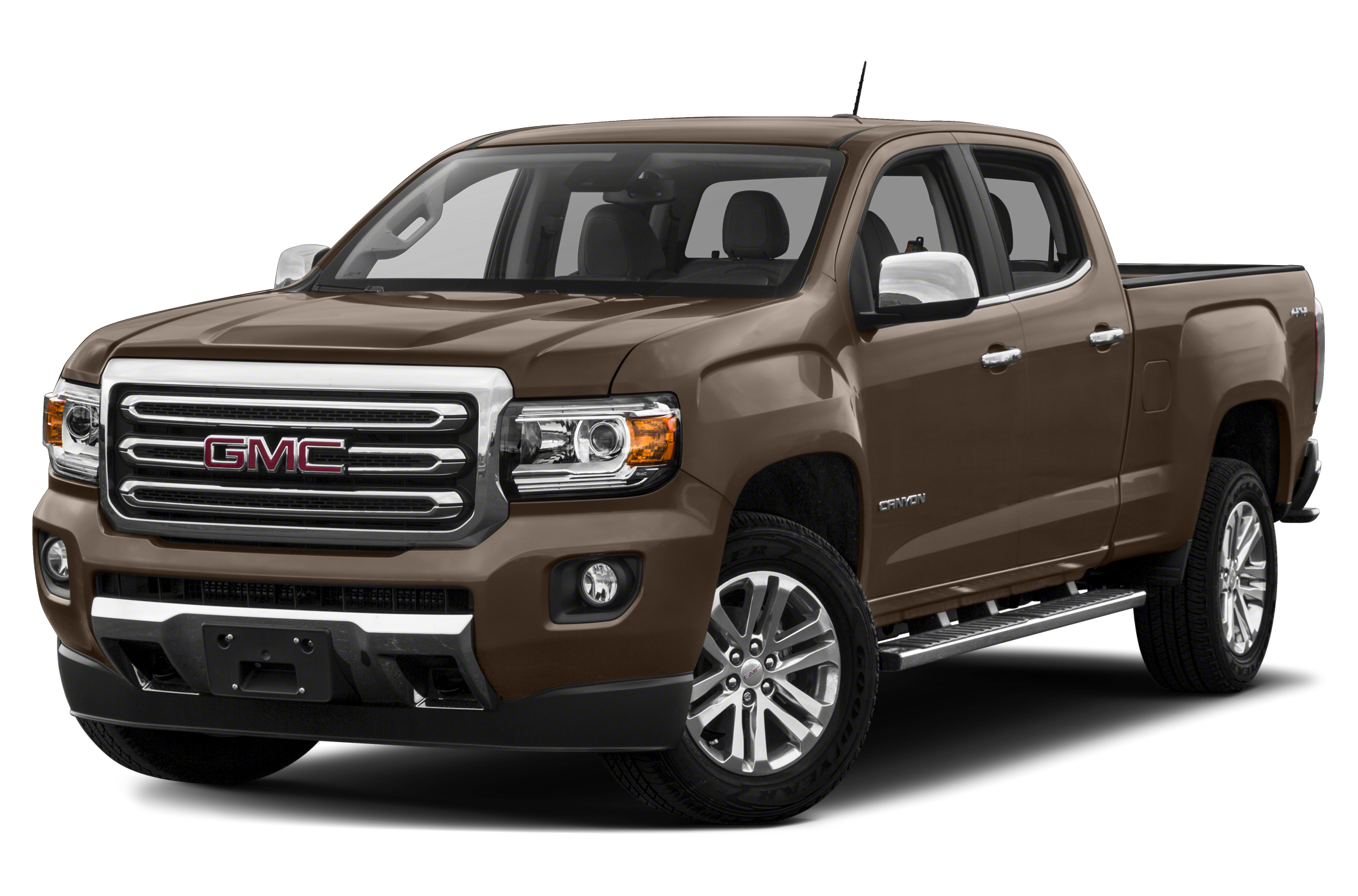 Side view of the 2017 GMC Canyon