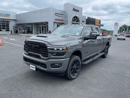Ceramic Gray Clearcoat 2026 RAM 2500 Laramie Mega Cab 4x4 6'4' Box