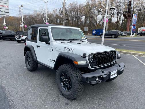 Bright White Clearcoat 2026 Jeep Wrangler Willys