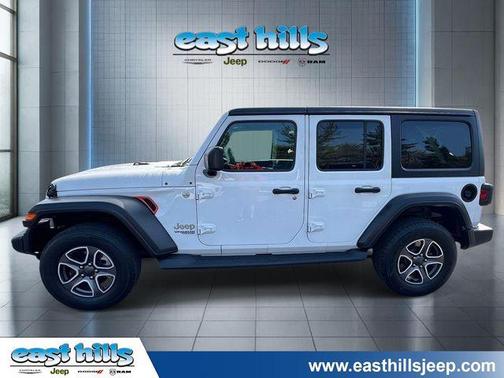 Bright White Clearcoat 2020 Jeep Wrangler Unlimited Sport