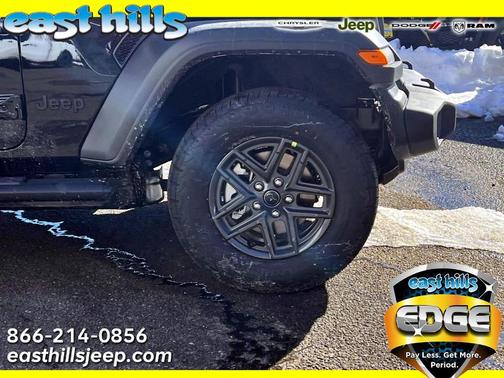 Black 2026 Jeep Wrangler Sport