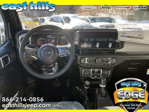 Black 2026 Jeep Wrangler Sport