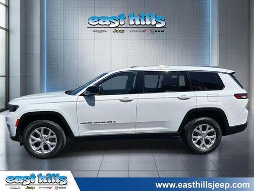 Bright White Clearcoat 2022 Jeep Grand Cherokee L Limited