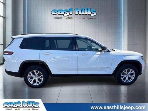 Bright White Clearcoat 2022 Jeep Grand Cherokee L Limited