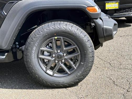 Black 2026 Jeep Wrangler Sport