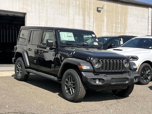 Black 2026 Jeep Wrangler Sport