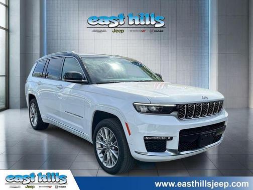 Bright White Clearcoat 2023 Jeep Grand Cherokee L Summit