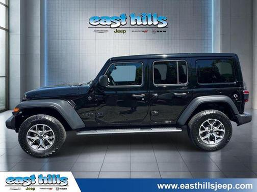 Black Clearcoat 2024 Jeep Wrangler Sport
