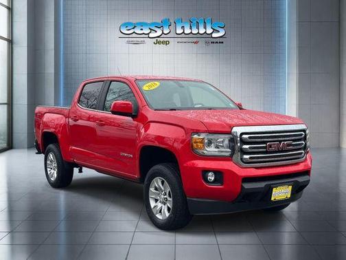 Cardinal Red 2018 GMC Canyon SLE