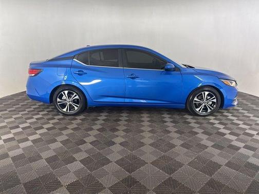 Electric Blue Metallic 2022 Nissan Sentra SV