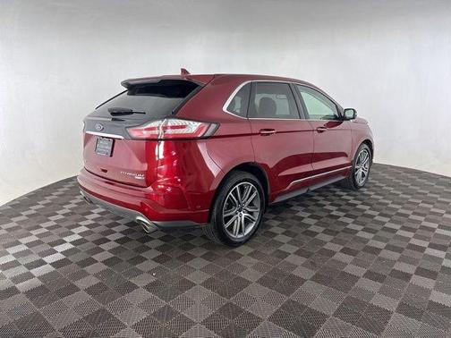 Ruby Red Metallic 2019 Ford Edge Titanium