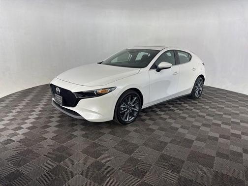 Snowflake White Pearl 2026 Mazda Mazda3 FWD w/Preferred Package