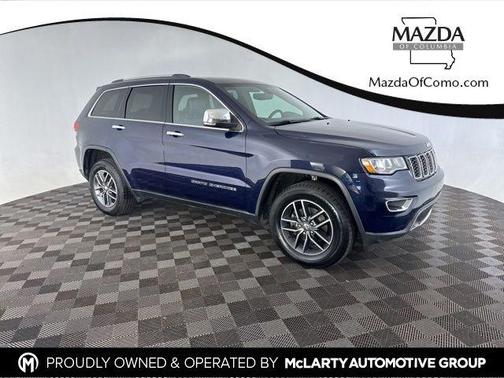 True Blue Pearlcoat 2017 Jeep Grand Cherokee Limited