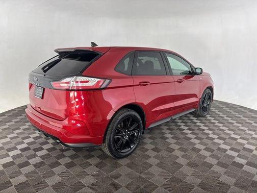 Red Metallic 2021 Ford Edge ST Line
