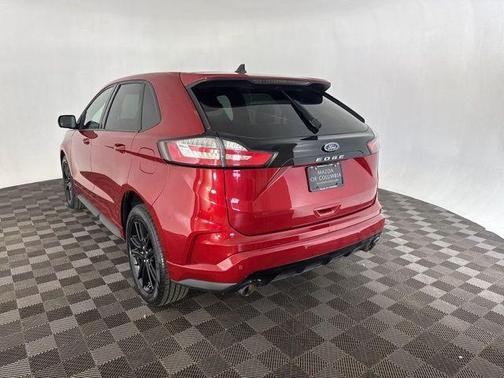 Red Metallic 2021 Ford Edge ST Line