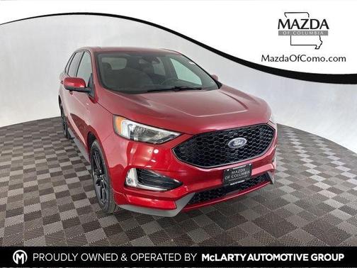 Red Metallic 2021 Ford Edge ST Line