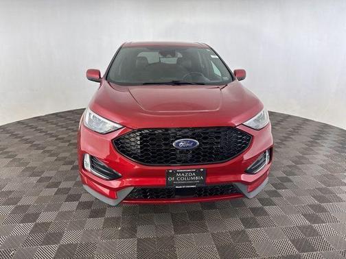 Red Metallic 2021 Ford Edge ST Line