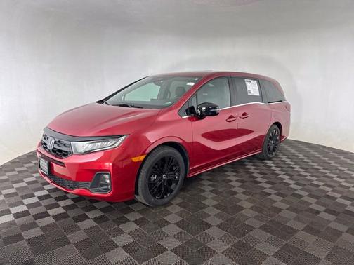 Radiant Red Metallic II 2025 Honda Odyssey Sport-L