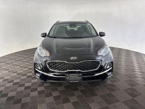 Black Cherry Pearl 2022 Kia Sportage EX