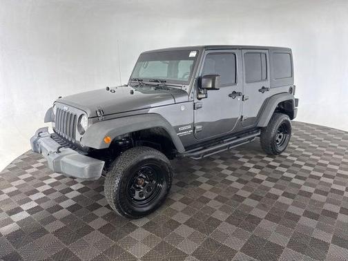 Granite Crystal Clearcoat Metallic 2017 Jeep Wrangler Unlimited Sport