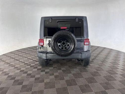Granite Crystal Clearcoat Metallic 2017 Jeep Wrangler Unlimited Sport