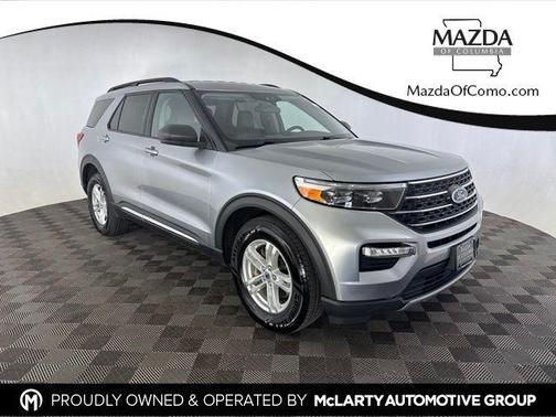 Silver Metallic 2024 Ford Explorer XLT