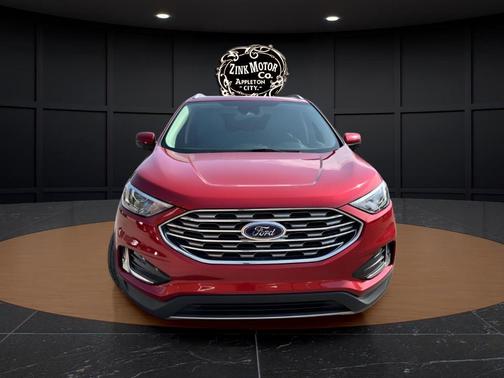 Rapid Red Metallic Tinted Clearcoat 2022 Ford Edge SEL