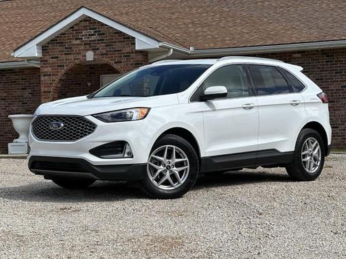 Oxford White 2023 Ford Edge SEL