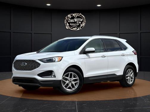 Oxford White 2023 Ford Edge SEL