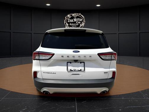 Star White 2022 Ford Escape Titanium Hybrid